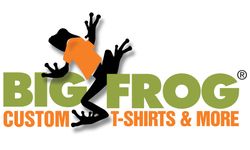 Big Frog Custom T-Shirts Franchise Opportunity Logo
