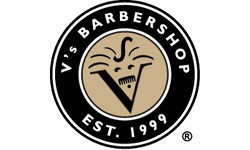 V's Barbershop Logo