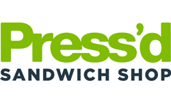 Press'd Sandwich Shop Logo