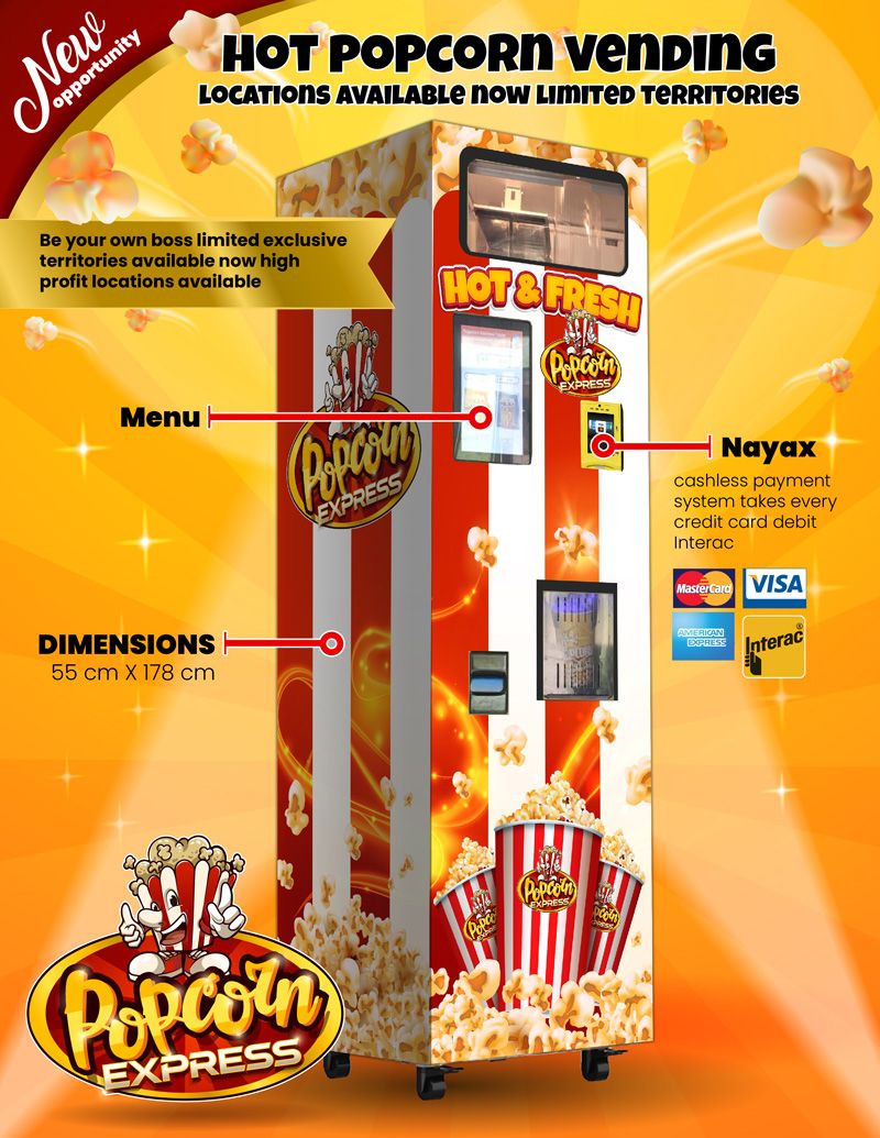 Popcorn Express Vending
