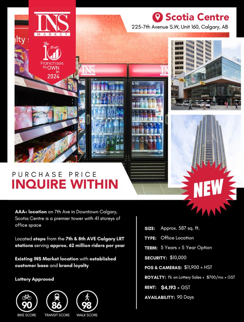 INS Market Franchise Location Calgary