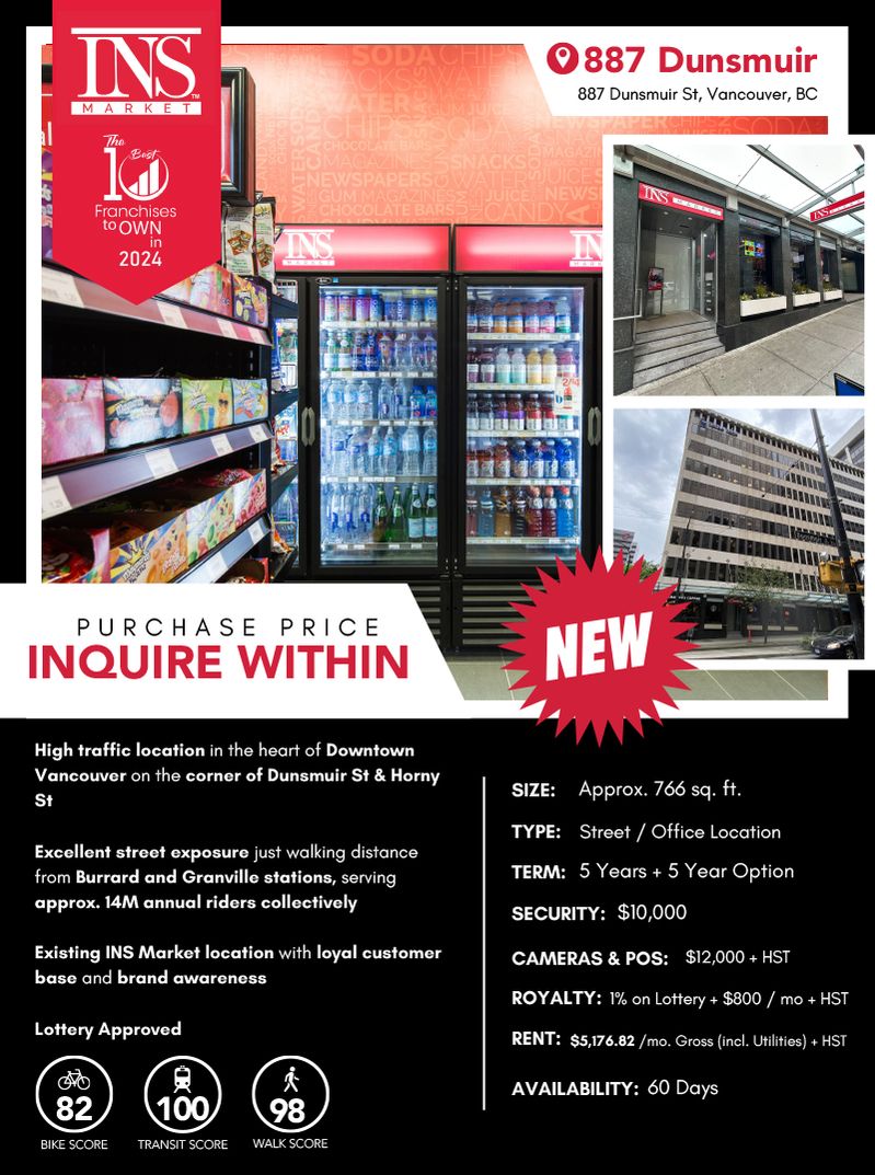 INS Market Franchise Location Vancouver