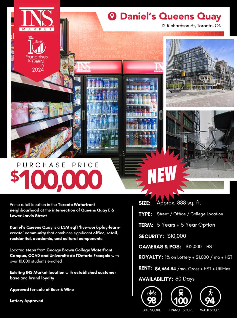 INS Market Franchise Location Toronto