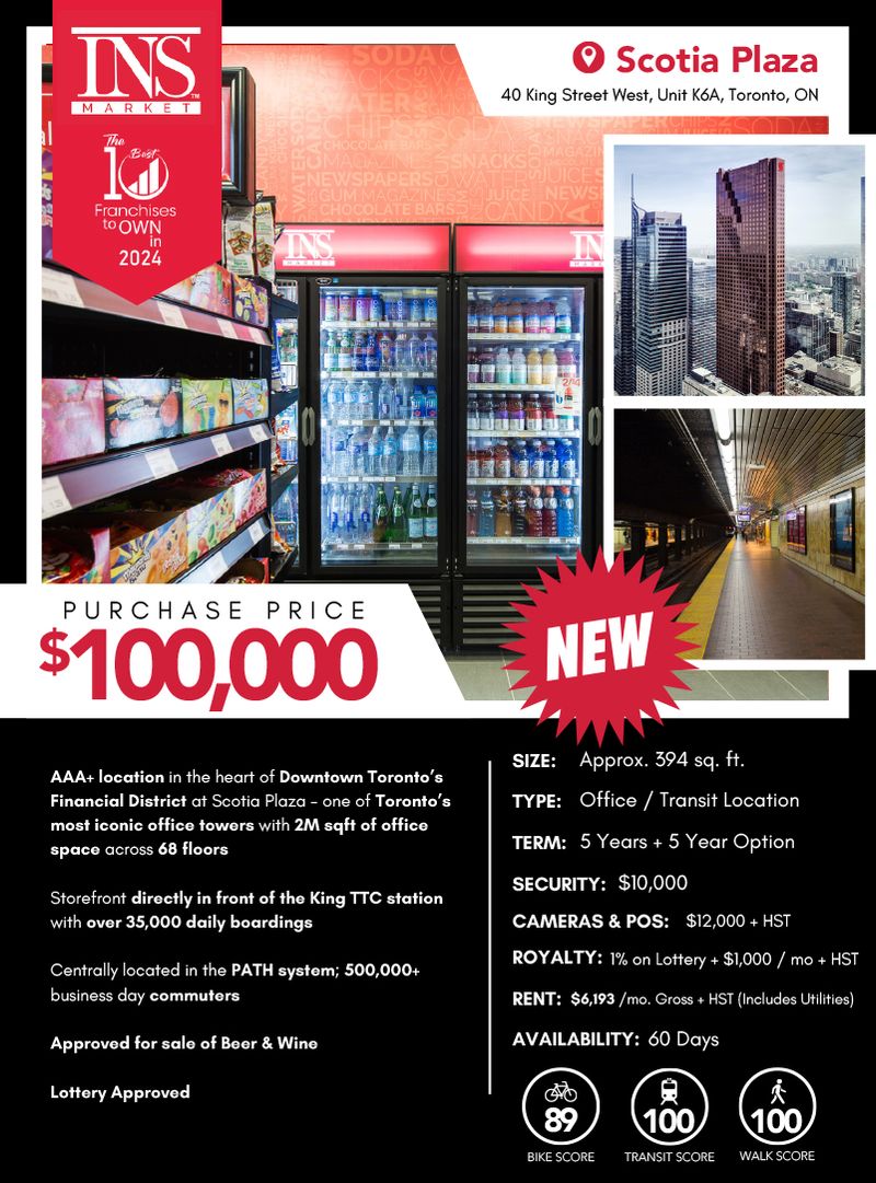 INS Market Franchise Location Toronto