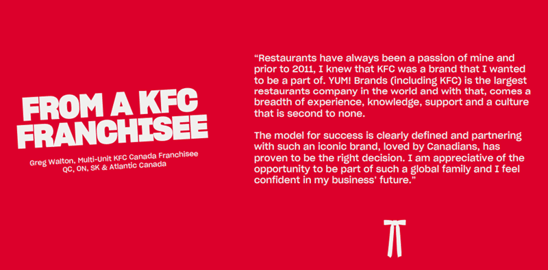 KFC Franchisee Testimonial