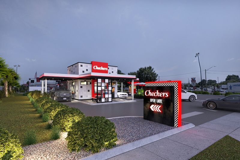 Checkers Drive in Restaurants Franchise Location