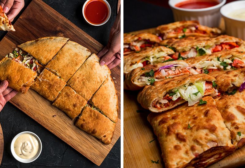 Mr. Calzone Franchise Menu